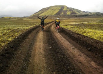 fjallahjólaferð á fjallabaki